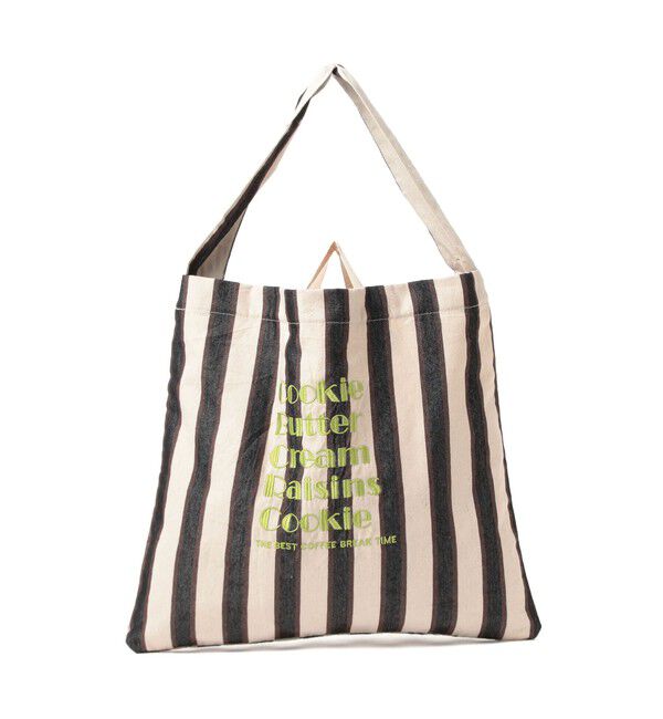 Ray BEAMS 「【別注】beej / 刺繍 ストライプ トート バッグ」|トートバッグ|