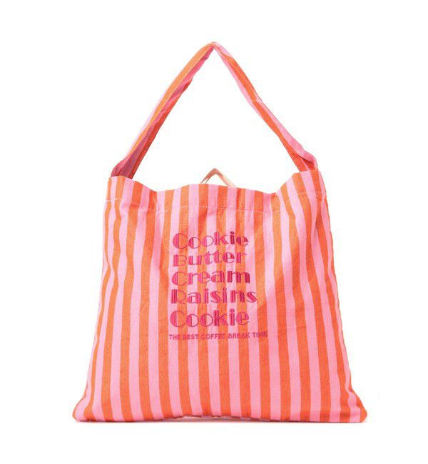 Ray BEAMS 「【別注】beej / 刺繍 ストライプ トート バッグ」|トートバッグ|