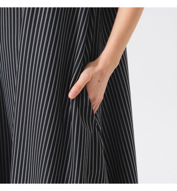 BEAMSBOY「カット ツイル マキシ ワンピース」|ワンピース|