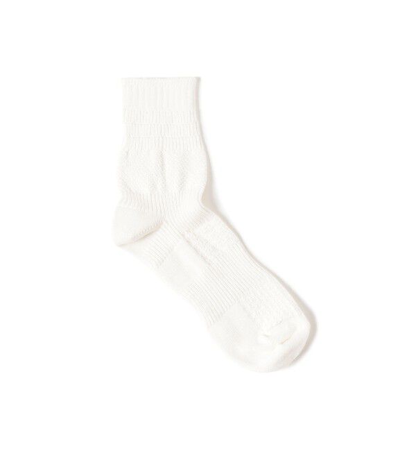 BEAMS「リンクス ソックス」|ソックス|WHITE