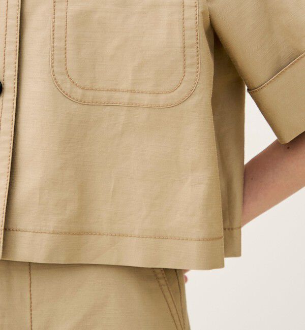 TOMORROWLAND collection「コットンラミーモールスキン カーゴジャケット」|その他|