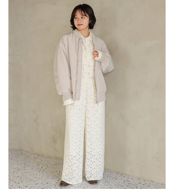 SLOBE IENA「中綿MA-1」|ブルゾン・スタジャン|