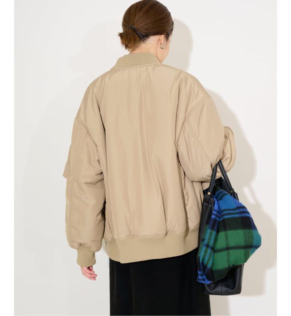 SLOBE IENA「中綿MA-1」|ブルゾン・スタジャン|