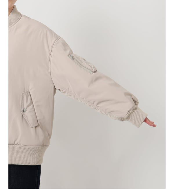 SLOBE IENA「中綿MA-1」|ブルゾン・スタジャン|