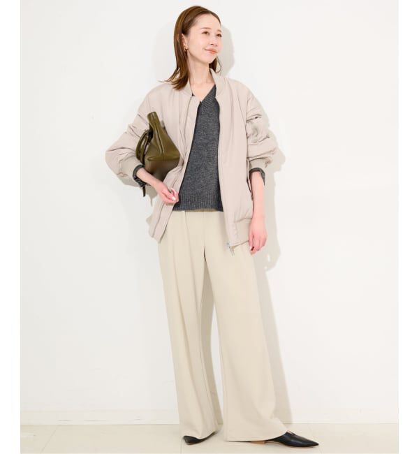 SLOBE IENA「中綿MA-1」|ブルゾン・スタジャン|