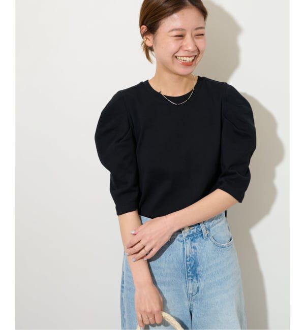 JOURNAL STANDARD relume「《WEB限定追加予約2》スリーブコンシャスプルオーバー」|Tシャツ・カットソー|ブラック