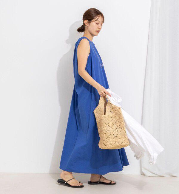 NOLLEY'S「【WEB限定】ウォッシャブルバックツイストドレス」|ワンピース|