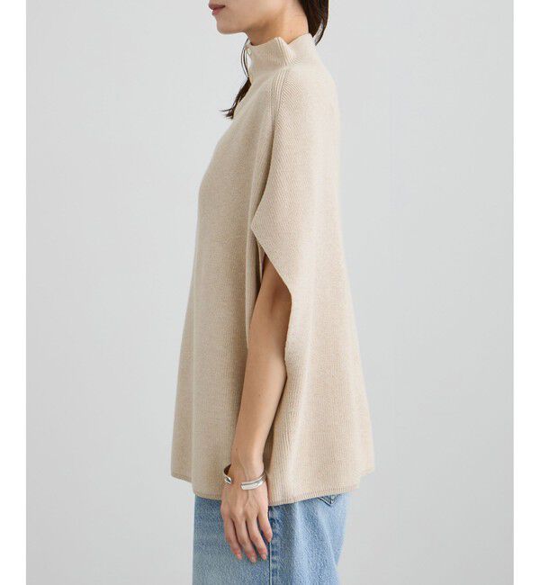 SALON adam et rope'「コットンシルクカシミヤ２WAYジレプルオーバー」|ニット・セーター|