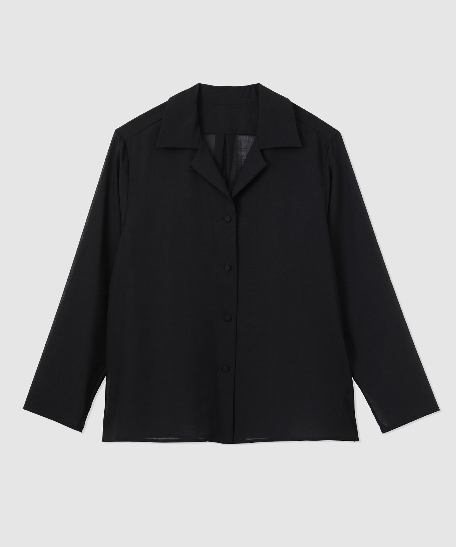 ROPE「マナードボイルシアー開襟シャツ/セットアップ対応」|シャツ・ブラウス|