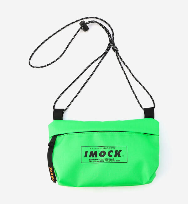  「神戸ザック | 〈別注〉IMOCK サコッシュ GREEN UNISEX」|ショルダー・メッセンジャー|