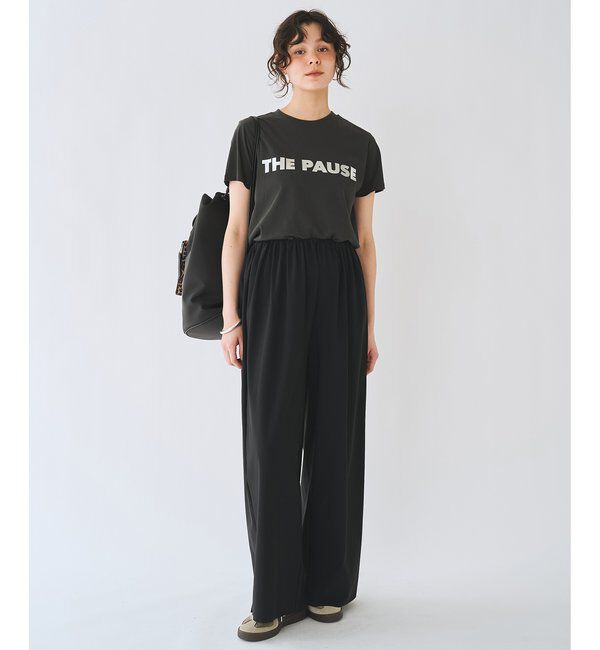 THE PAUSE「＜WEB限定＞【THE PAUSE】THE PAUSEメタリックTシャツ」|Tシャツ・カットソー|