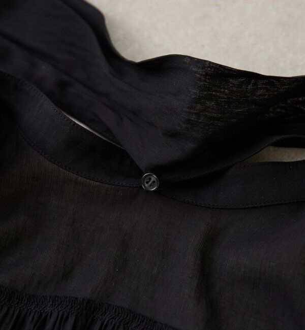  「強撚2WAYシアーボウタブラウス」|シャツ・ブラウス|