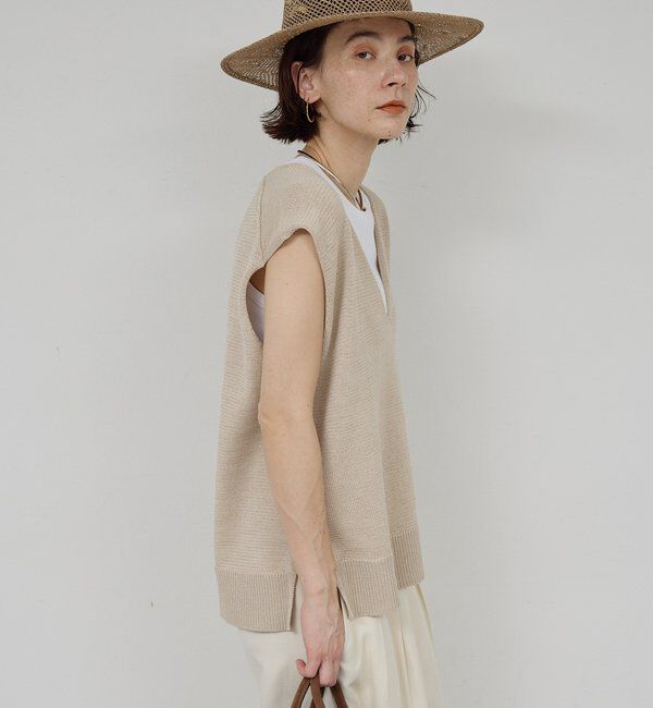  「サイドスリットニット」|ニット・セーター|