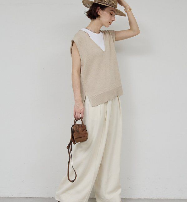  「サイドスリットニット」|ニット・セーター|