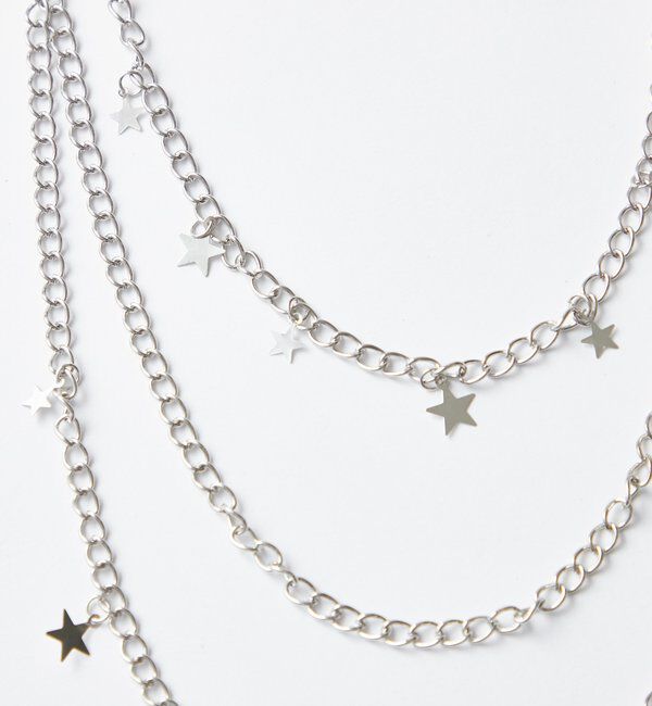  「スター3連チェーン」|ブローチ・コサージュ|