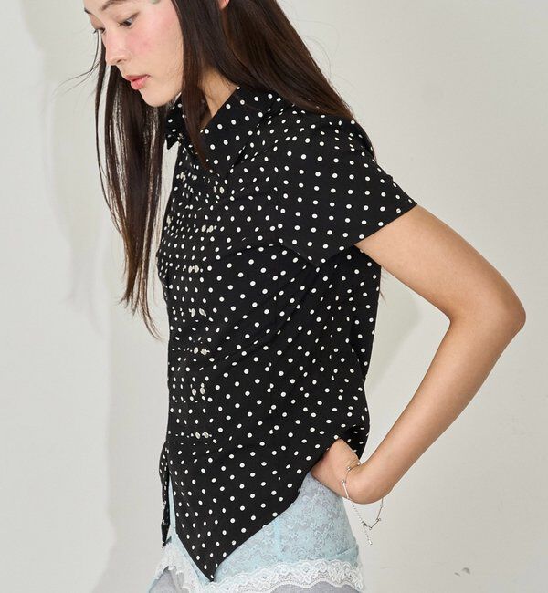  「【WEB限定】ナポレオンコンパクト半袖シャツ」|シャツ・ブラウス|