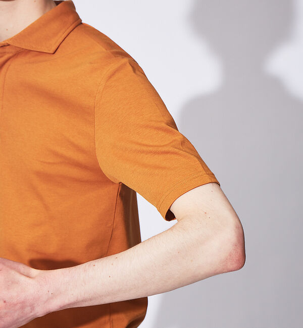 ABAHOUSE「【FLEX COOL】超接触冷感 スムース ポロシャツ」|ポロシャツ|