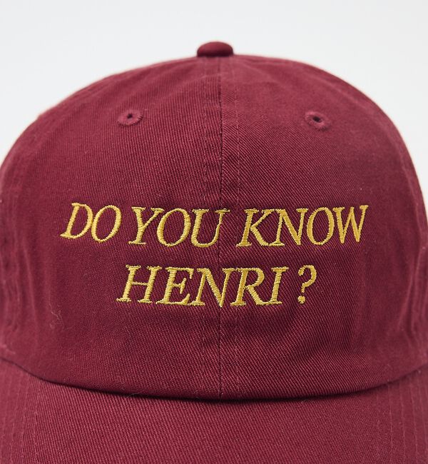 ABAHOUSE「メッセージ刺繍 ベースボールキャップ」|その他|