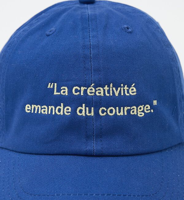 ABAHOUSE「メッセージ刺繍 ベースボールキャップ」|その他|