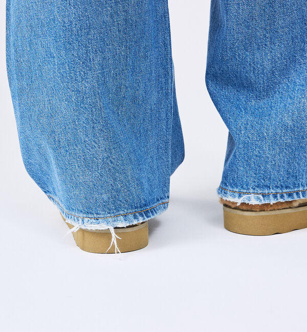 Rouge vif「【RED CARD/レッドカード】Freddie ローライズワイドバギーデニム」|デニム|