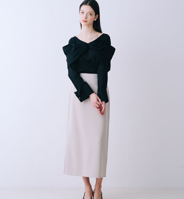 SELFIST「クロスリボンモチーフブラウス」|シャツ・ブラウス|