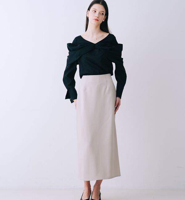 SELFIST「クロスリボンモチーフブラウス」|シャツ・ブラウス|