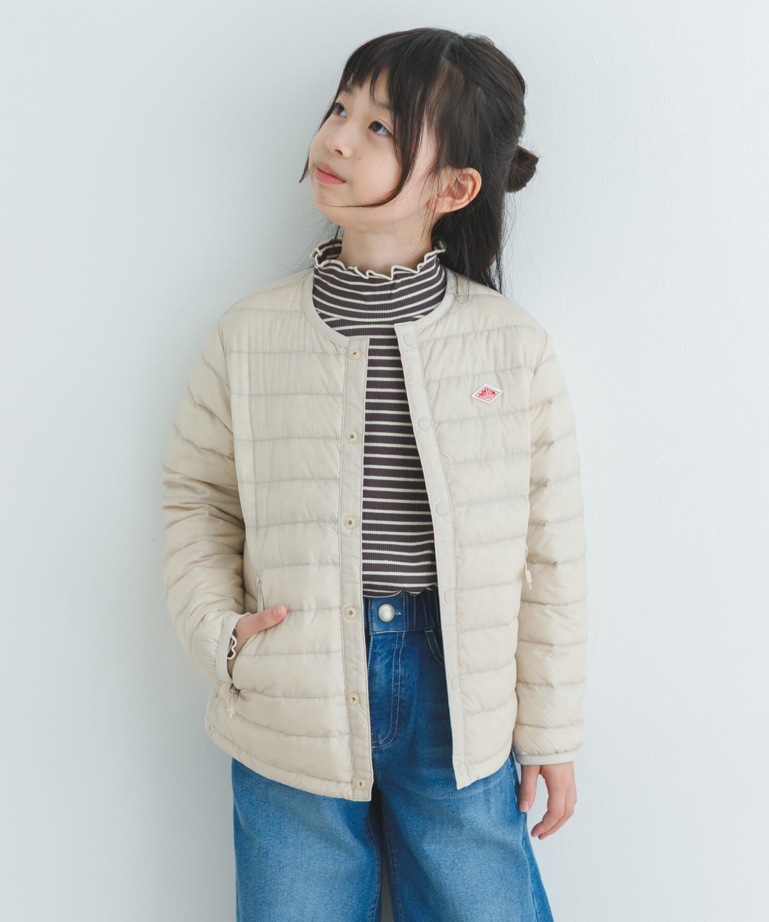 URBAN RESEARCH DOORS「DANTON　INNER DOWN CREW-NECK JACKET(KIDS)」|その他|