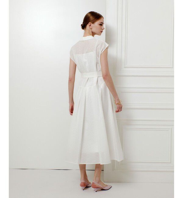 LOULOU WILLOUGHBY「◇【LOULOU WILLOUGHBY】シアージャガードテーラーワンピース」|ワンピース|