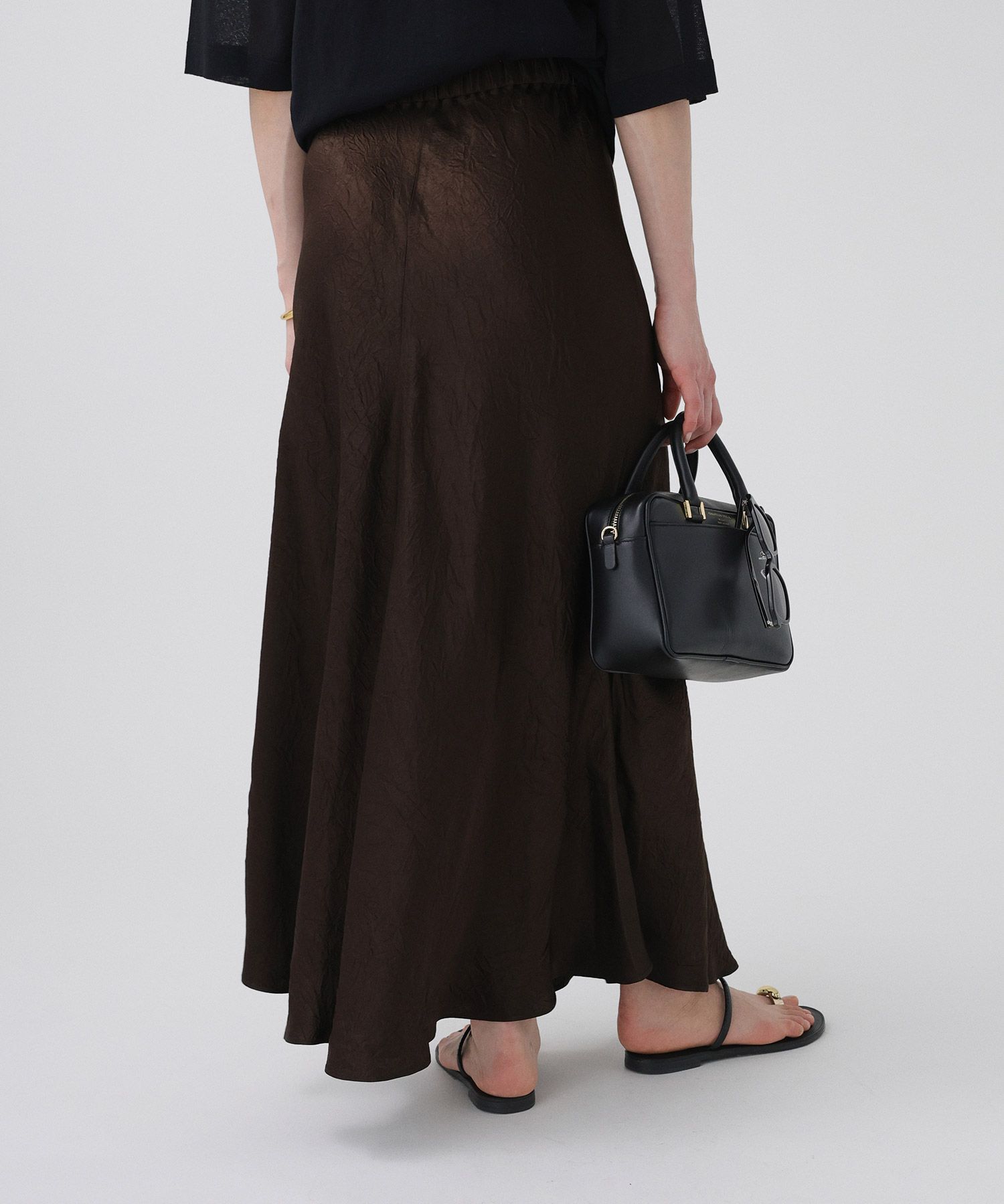 BABYLONE「ヴィンテージサテンスカート」|スカート|