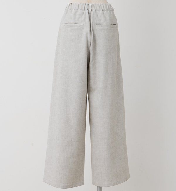  「【接触冷感】ストレートシルエットスラックスパンツ」|スラックス|