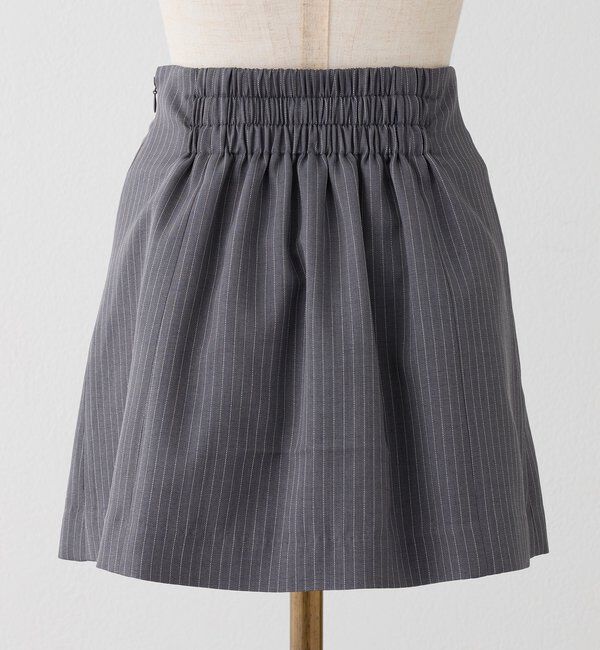  「【セットアップ可能】配色プリーツスカート/SMサイズ展開あり」|スカート|