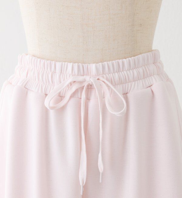  「【セットアップ可能】バックロゴ刺繍サイドカットラメスウェットパンツ」|その他|