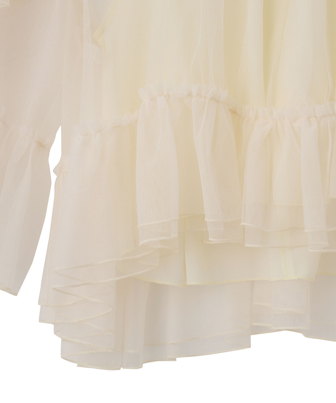 COCO DEAL「チュールギャザーブラウス」|シャツ・ブラウス|