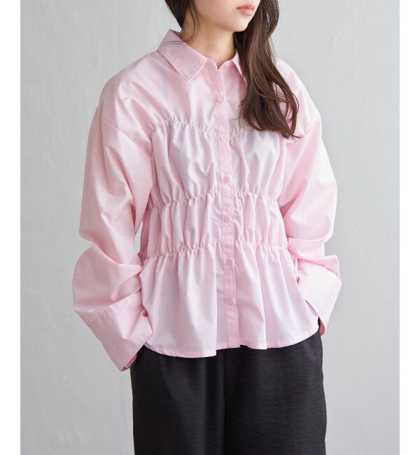 VENCE share style「ブロードシャーリングシャツ」|シャツ・ブラウス|