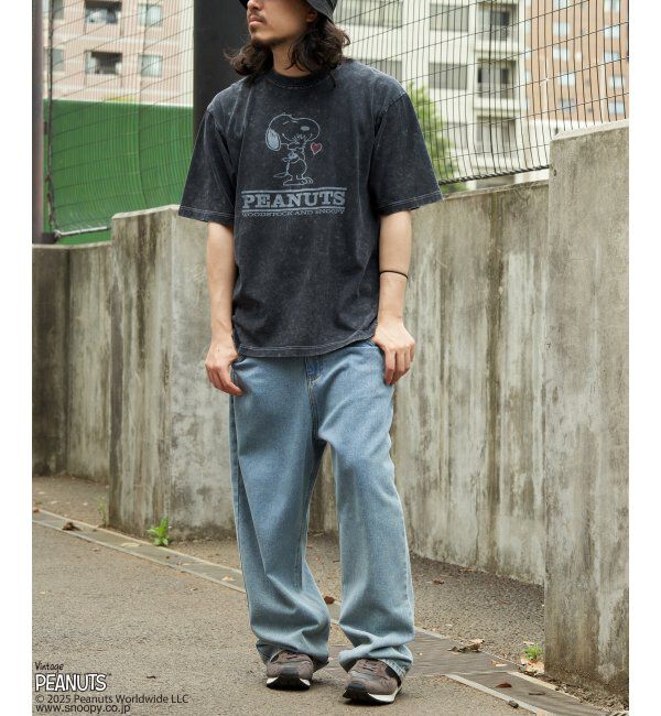 VENCE share style「PEANUTS ピーナッツ SNOOPY スヌーピー TP ヴィンテージハートフルT」|Tシャツ・カットソー|