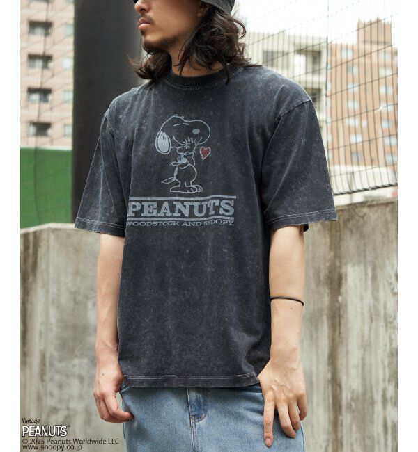 VENCE share style「PEANUTS ピーナッツ SNOOPY スヌーピー TP ヴィンテージハートフルT」|Tシャツ・カットソー|