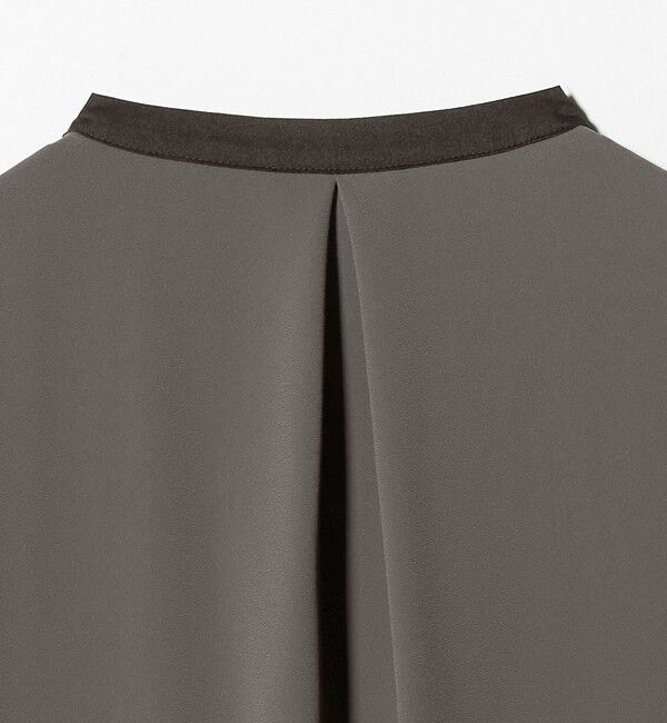 UNITED ARROWS「バイカラーパイピング ショートスリーブ ブラウス」|シャツ・ブラウス|