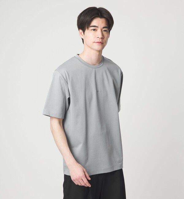 UNITED ARROWS green label relaxing「Relaxing 半袖 Tシャツ カットソー -接触冷感-」|Tシャツ・カットソー|MD.GRAY