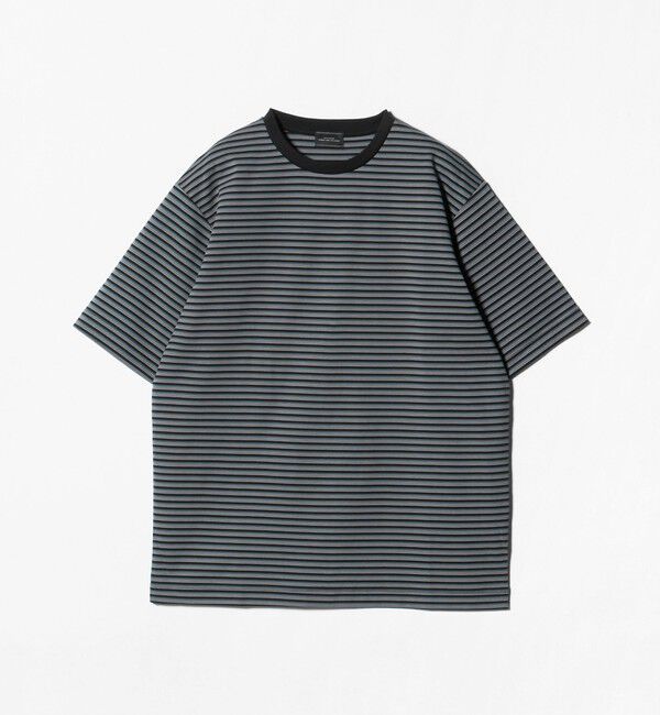 UNITED ARROWS green label relaxing「ポンチ ボーダー クルーネック 半袖 Tシャツ カットソー」|Tシャツ・カットソー|