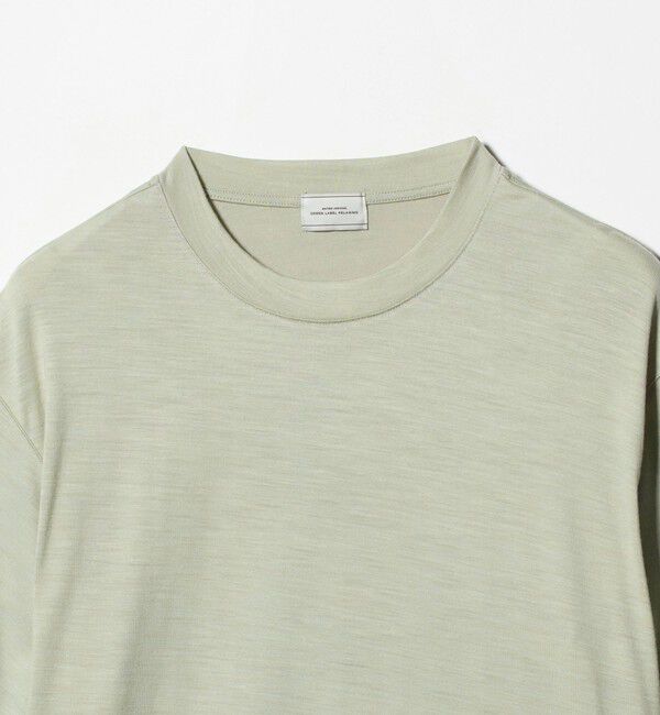 UNITED ARROWS green label relaxing「ウールナイロン テーラード クルーネック Tシャツ ウールT」|Tシャツ・カットソー|