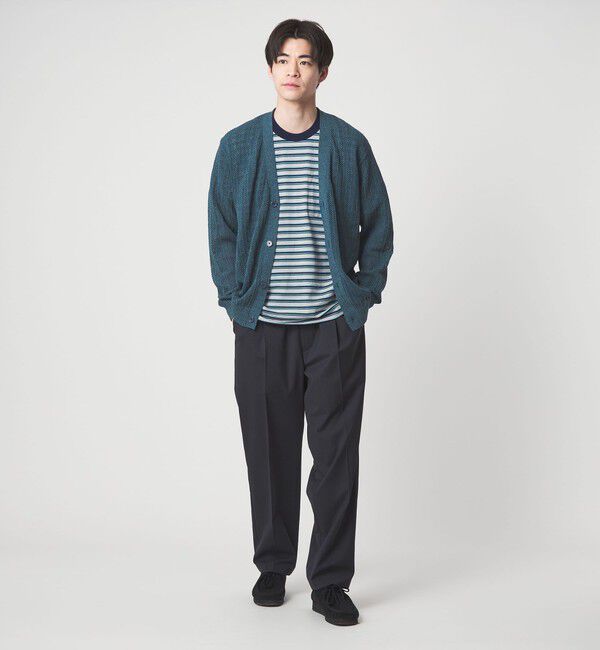 UNITED ARROWS green label relaxing「ミックス メランジ メッシュ カーディガン」|カーディガン|