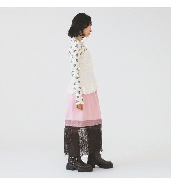 Ray BEAMS 「裾 フレアー キャミソール」|キャミソール|