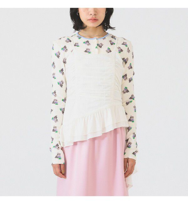 Ray BEAMS 「裾 フレアー キャミソール」|キャミソール|