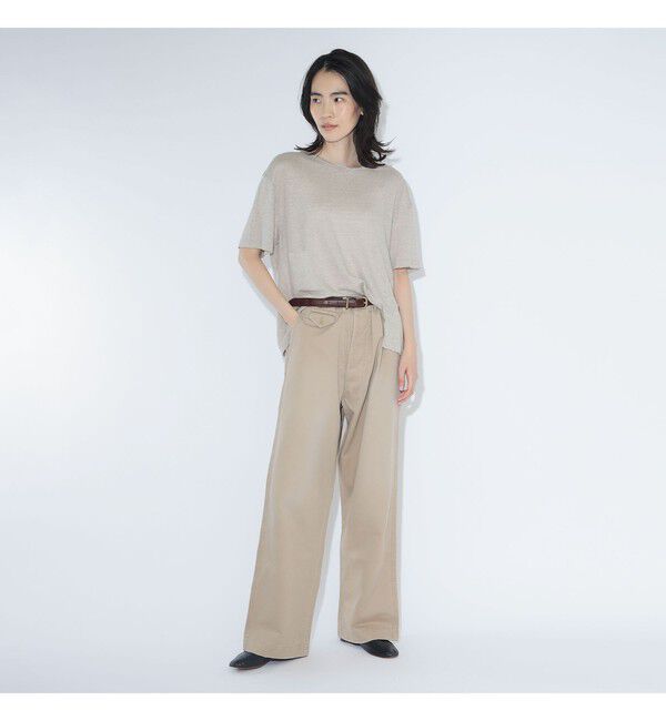 BEAMSBOY「ベルギー リネン ショートスリーブ」|Tシャツ・カットソー|