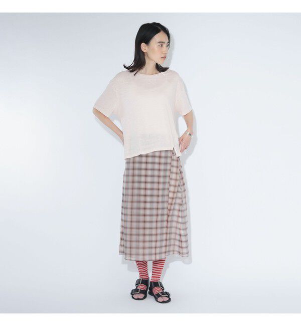 BEAMSBOY「ベルギー リネン ショートスリーブ」|Tシャツ・カットソー|