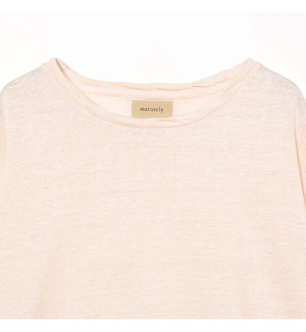 BEAMSBOY「ベルギー リネン ショートスリーブ」|Tシャツ・カットソー|