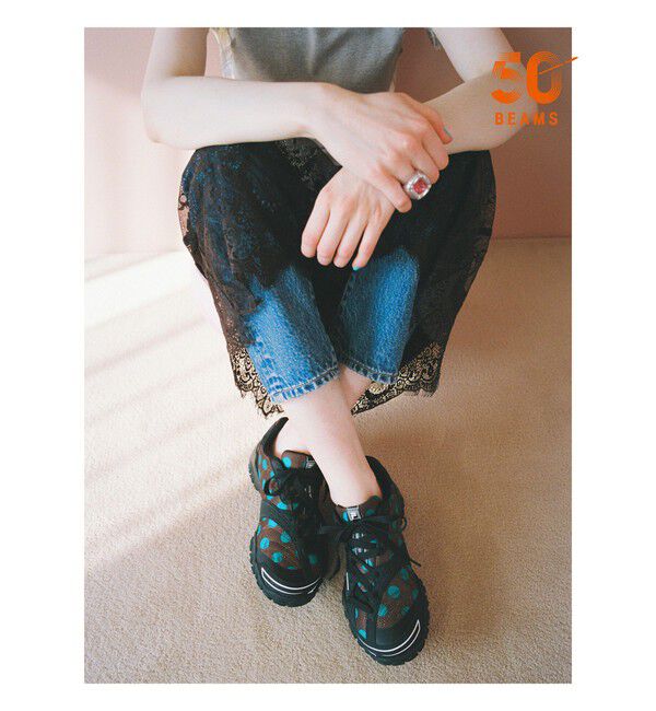 Ray BEAMS 「【別注】FILA / ECHAPPE MS V2」|スニーカー|BLK/GRN