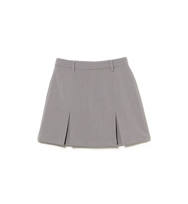 Ray BEAMS 「ボックス タック ミニ スカート」|スカート|GREY