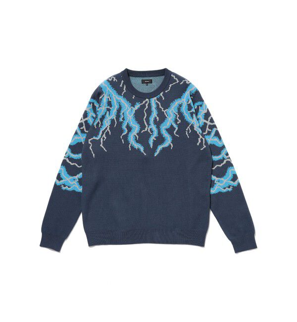 BEAMS「12ゲージ サンダー クルーネック ニット」|ニット・セーター|