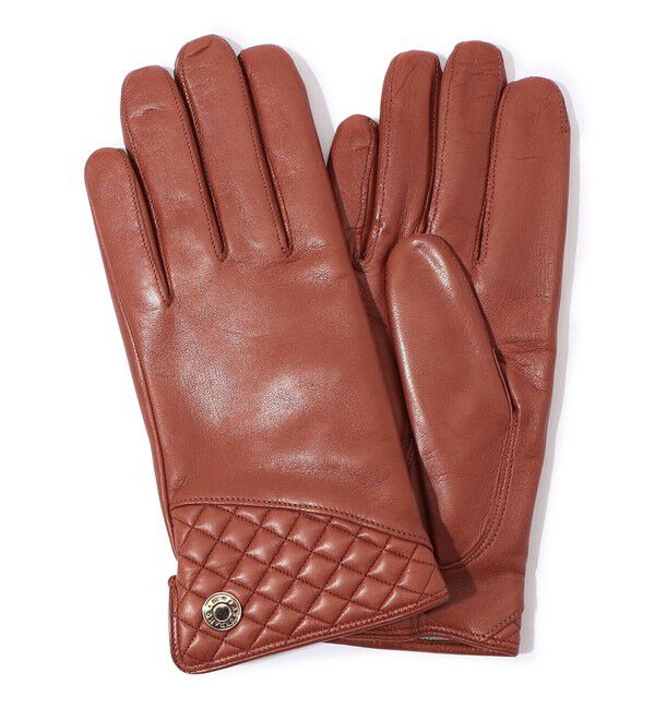 TOMORROWLAND GOODS「Milona Paris キルティンググローブ」|手袋|47 ブラウン